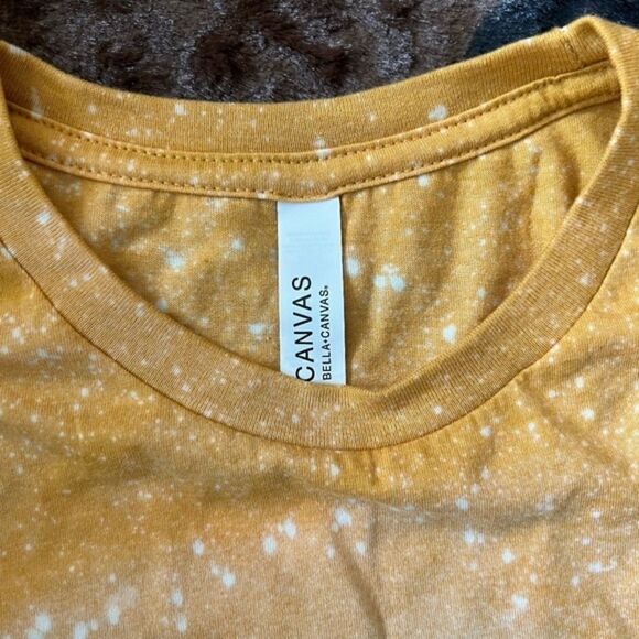 Women's Western Squash Blossom Bleached/Distressed Graphic Tee Size Large - Picture 6 of 9